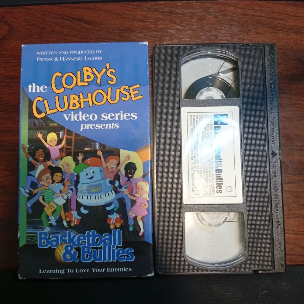Colby's Clubhouse: Basketball & Bullies VHS 1998